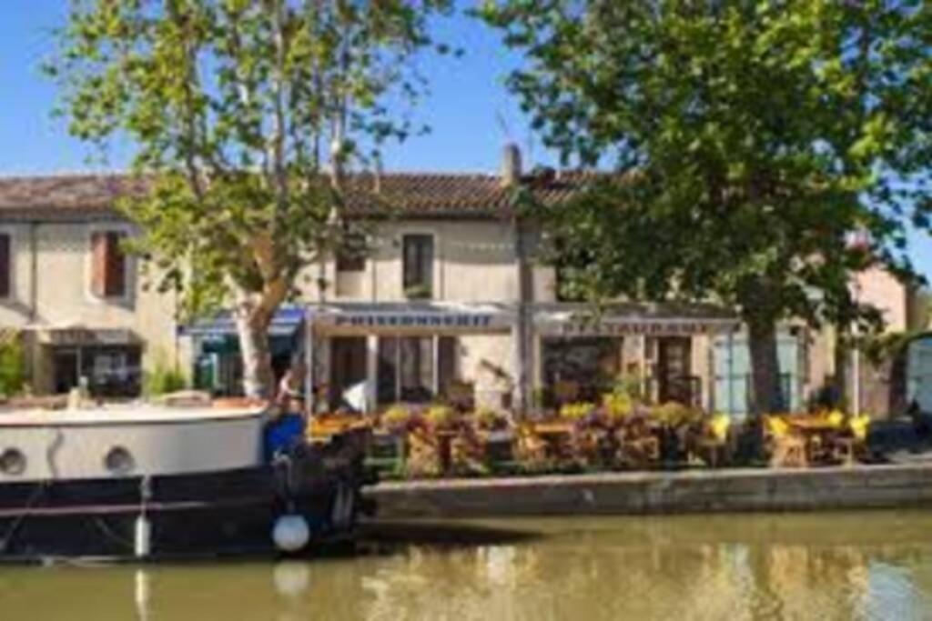 La Halte Du Canal カルカソンヌ エクステリア 写真